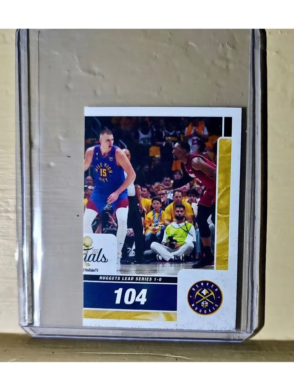 NBA Finals Game 1 2023-24 Panini NBA Basketball #14 Sticker